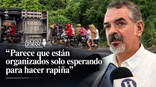 RAPIÑA EN EL JICOTE: “PARECE QUE YA ESTÁN ORGANIZADOS, cuando ocurre un accidente la gente llega rápido para robar”